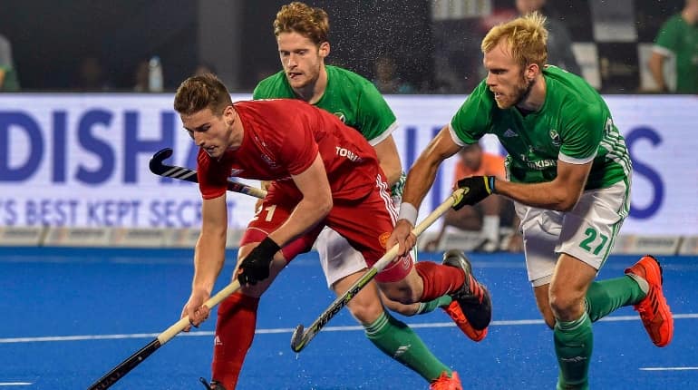 Hockey World Cup 2018: England knock out Ireland with 4-2 win Hockey World Cup 2018: England knock out Ireland with 4-2 win
