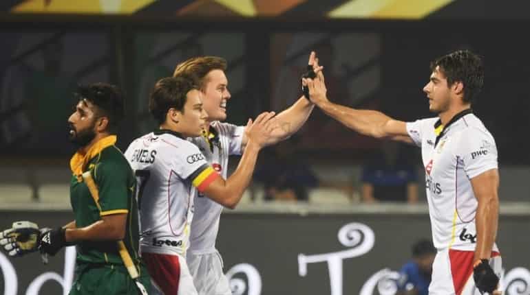 Hockey World Cup: Belgium thrash South Africa 4-1 in last pool match Hockey World Cup: Belgium thrash South Africa 4-1 in last pool match