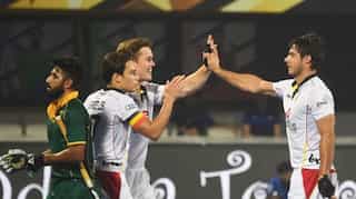 Hockey World Cup: Belgium thrash South Africa 4-1 in last pool match