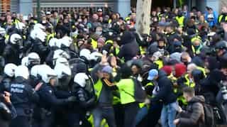 'Yellow vest' protests spread to Belgium, Netherlands