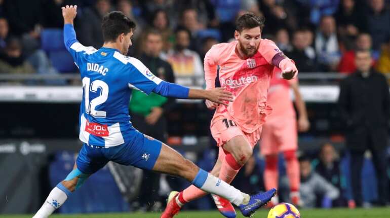 Lionel Messi shines as Barca thrash Espanyol in derby