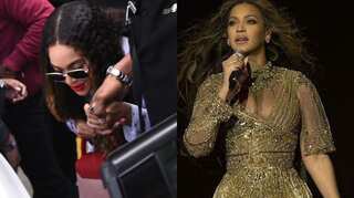 Beyonce shimmers in gold as she performs at Isha Ambani's pre-wedding festivities