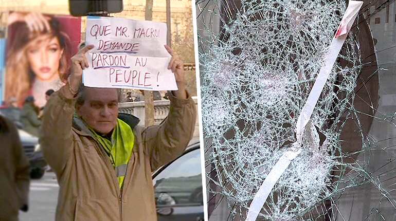 Macron under pressure after fresh 'yellow vest' protests