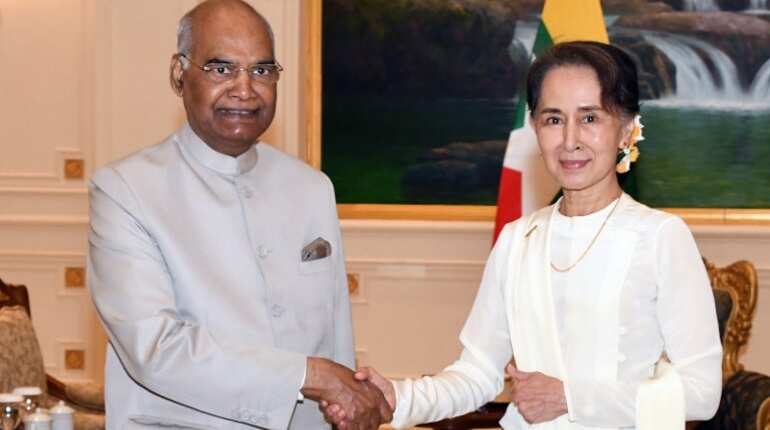 Myanmar going through challenging time, ready to support its peace process: India