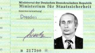 Putin's Stasi identity card discovered in German archives