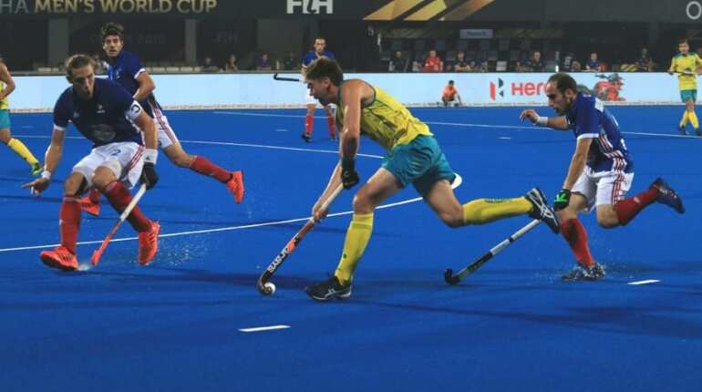 Hockey World Cup: Australia thump France to reach semi-finals Hockey World Cup: Australia thump France to reach semi-finals