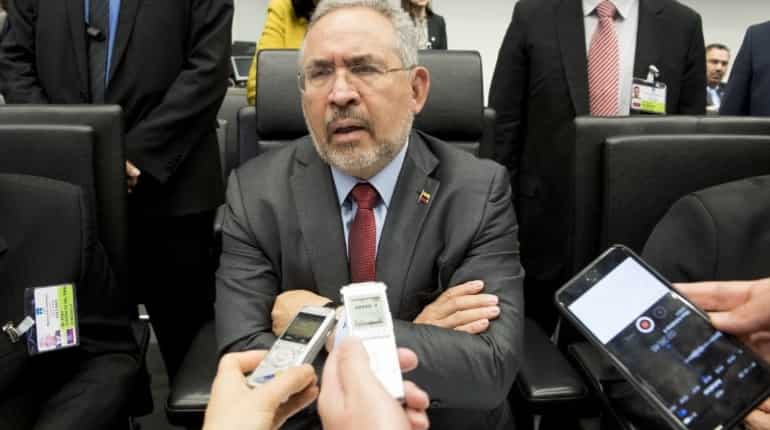 Imprisoned former Venezuela oil minister Nelson Martinez dies Imprisoned former Venezuela oil minister Nelson Martinez dies
