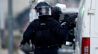 French armed police launch operation in Strasbourg district