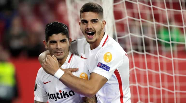 Sevilla rout Krasnodar, reach Europa League knockout phase as group winners Sevilla rout Krasnodar, reach Europa League knockout phase as group winners