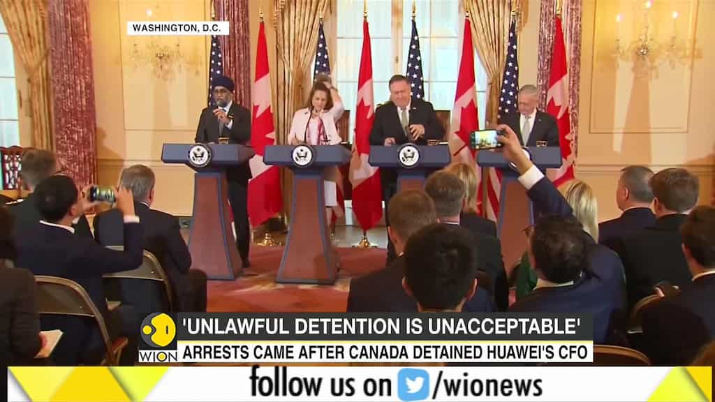 Mike Pompeo urges release of two Canadians