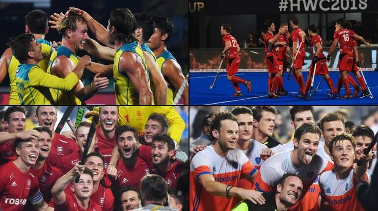Hockey World Cup 2018, Semi-final: Australia vs Netherlands, Belgium vs England Hockey World Cup 2018, Semi-final: Australia vs Netherlands, Belgium vs England