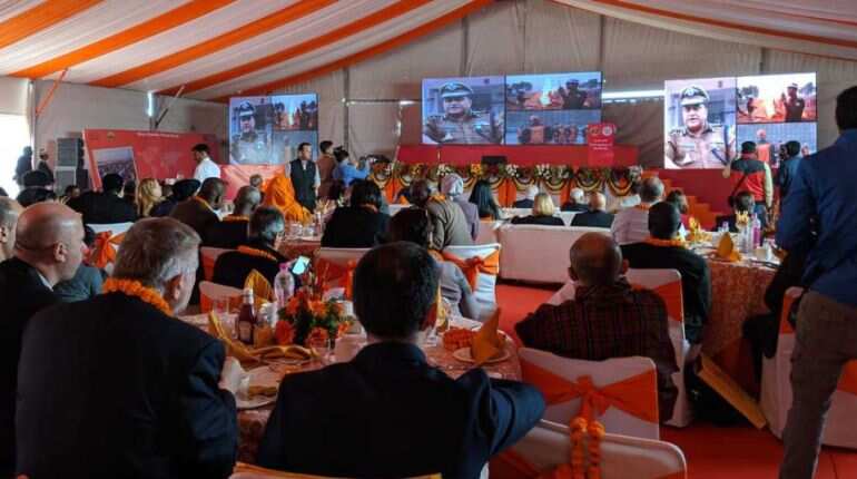 Heads of missions visit Prayagraj to witness Kumbh Mela preparations