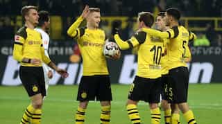 Alcacer, Reus goals help Dortmund to 2-1 win against Bremen, stay unbeaten