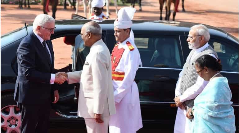 German president made his visit to India as well