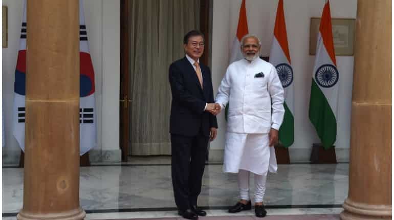 Moon's visit: Marked by the inauguration of world's largest mobile phone factory