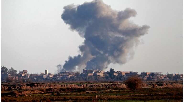 US-led coalition says it destroyed IS site in Syrian mosque