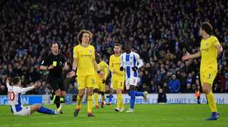 Chelsea hold on against Brighton to consolidate top four spot