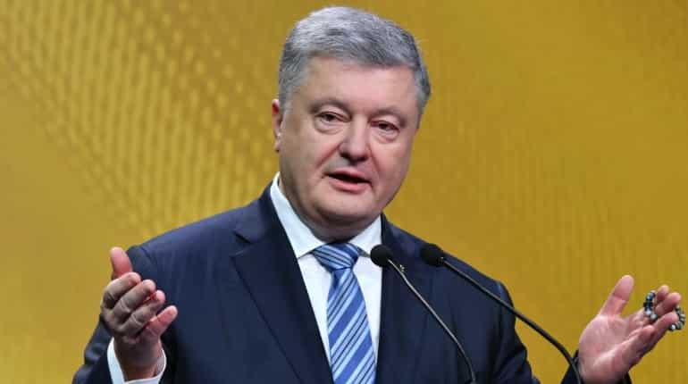 Ahead of presidential polls, Ukraine's Poroshenko says his only opponent is Vladimir Putin