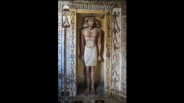 Tomb belongs to fifth dynasty reign