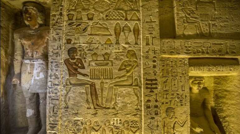 Earlier discovery in Saqqara