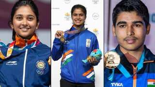 ISSF World Cup Final: India achieve historic feat as Manu Bhaker, Elavenil Valarivan and Divyansh Panwar win golds