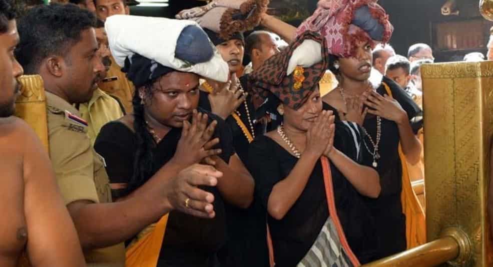 Escorted by police, four transgenders offer prayers at Sabarimala temple