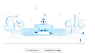 Google doodle celebrates winter solstice, shortest day of the year