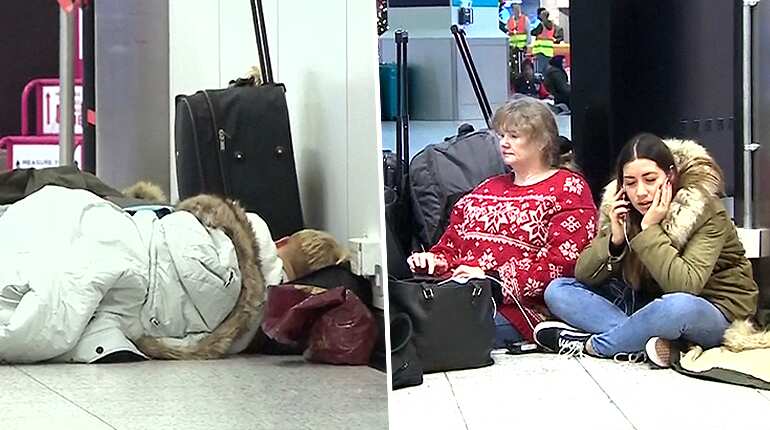 Passengers still stranded as UK's Gatwick Airport prepares to reopen runway
