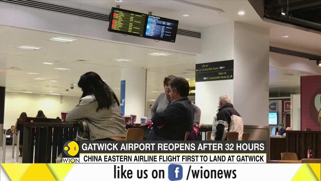 Gatwick airport reopens after 32 hours