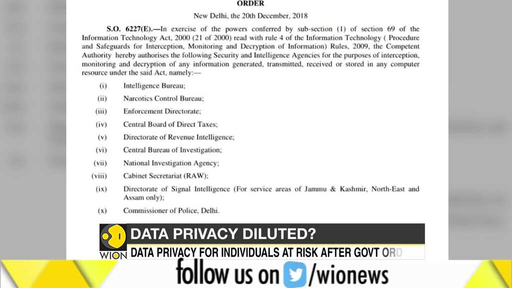 10 govt agencies can now intercept your calls