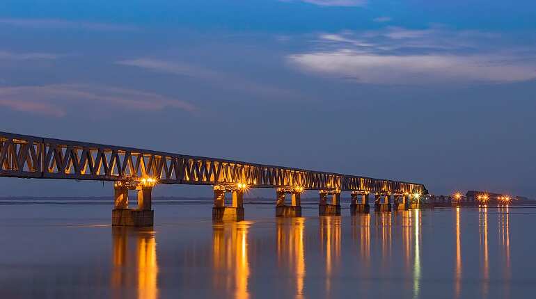 India's longest rail-road bridge ready after over 2 decades, PM Modi to flag off first train