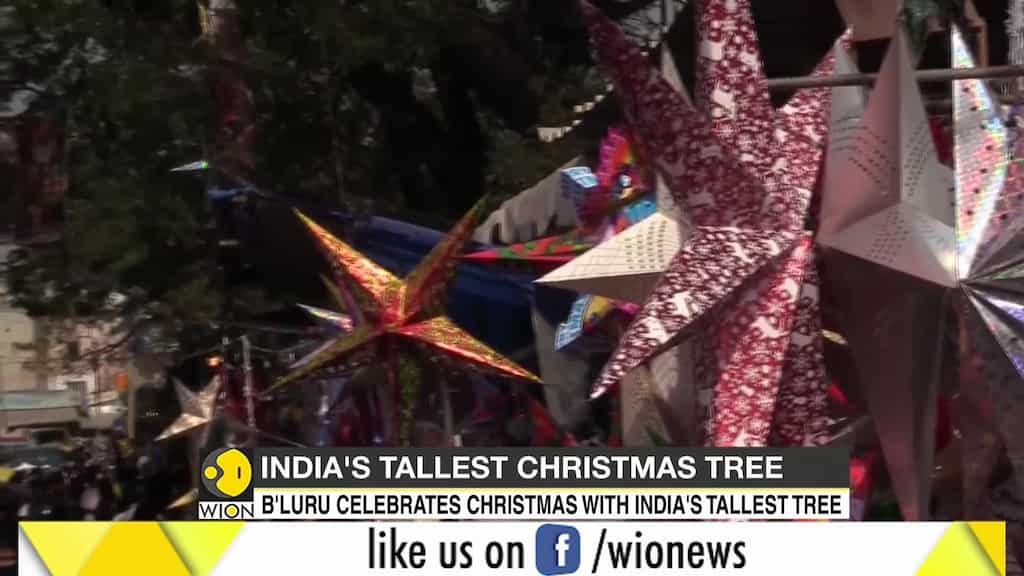 Bengaluru celebrates Christmas with India's tallest tree