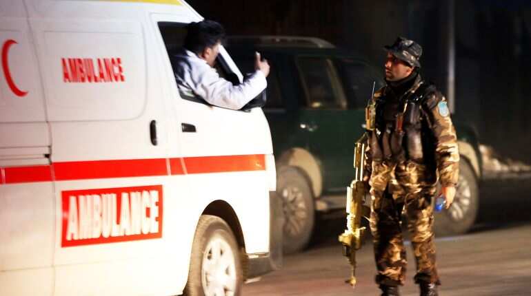 Gunmen kill at least 28 in raid on Afghan government building Gunmen kill at least 28 in raid on Afghan government building