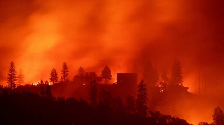 California burns