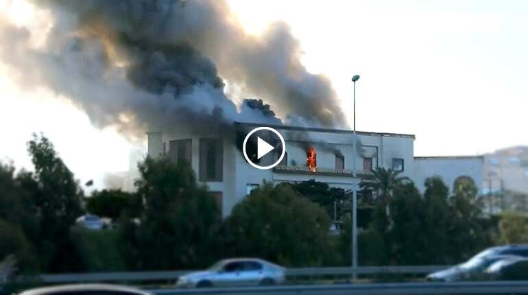 Suicide attackers hit Libya’s foreign ministry in Tripoli