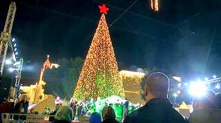 Thousands flock to Bethlehem to celebrate Christmas at Jesus's birthplace