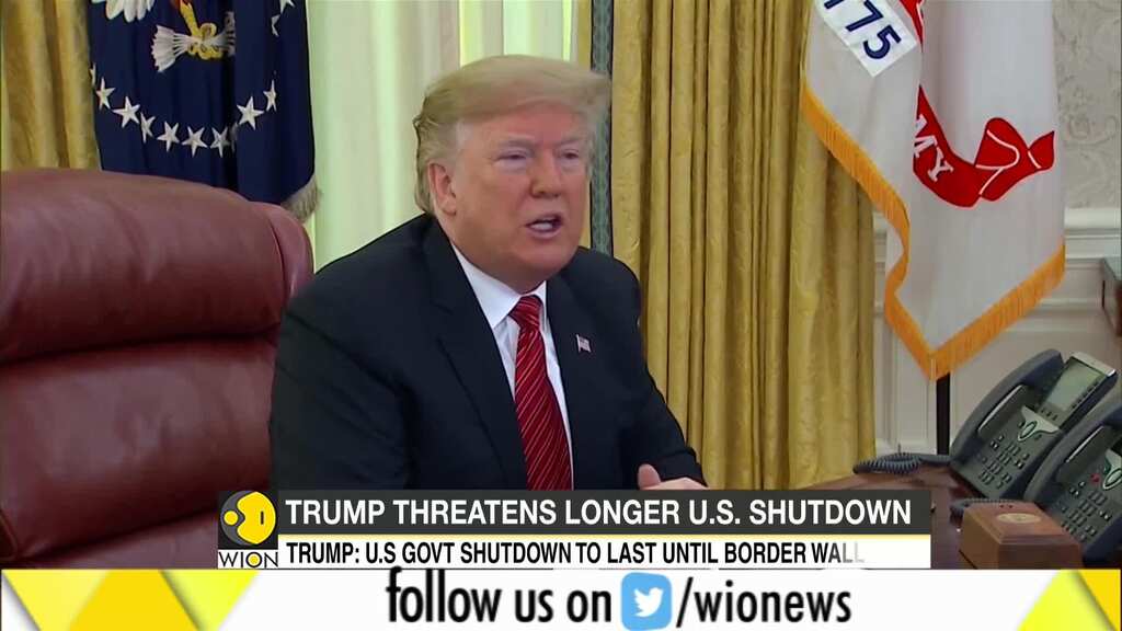 Trump continues to spar with Democrats over partial shutdown of the US govt