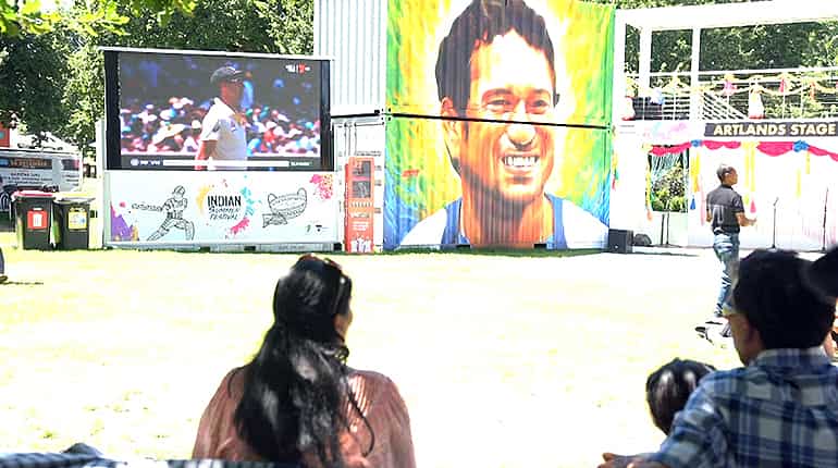 Fans gather for Australia vs India Boxing Day Test
