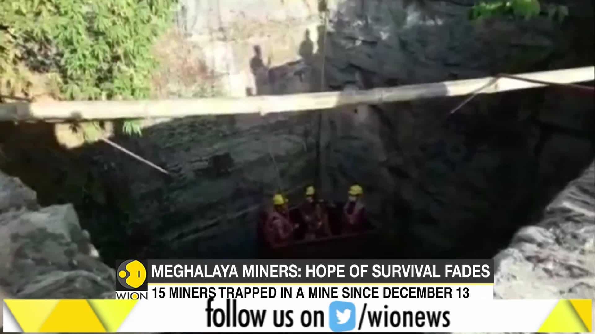15 miners trapped in a mine in Meghalaya; Hopes for survival fades ...