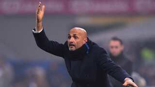 'That's enough,' says Inter coach Luciano Spalletti, after racism and violence