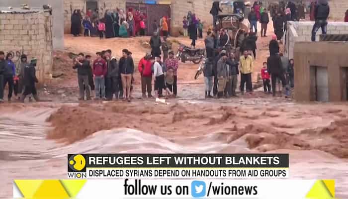 Floods hit Syrian Refugee Camps