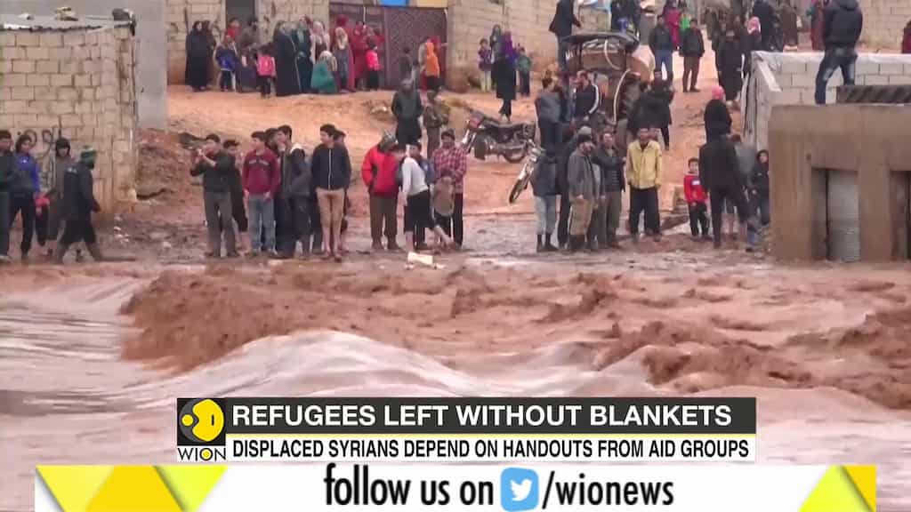 Floods hit Syrian Refugee Camps
