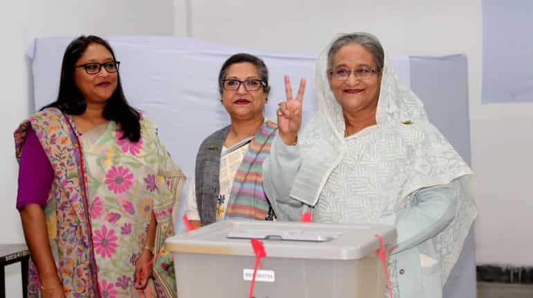 Bangladesh PM Hasina's party registers landslide victory in parliamentary polls Bangladesh PM Hasina's party registers landslide victory in parliamentary polls