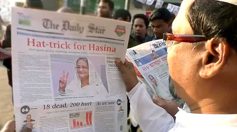 Dhaka residents hope for development after PM Sheikh Hasina's election win