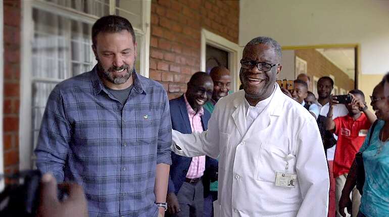 Ben Affleck visits Nobel Peace laureate's hospital in DR Congo