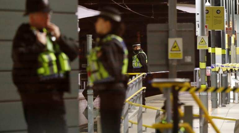 UK counter-terrorism police probe New Year's Eve stabbings in Manchester