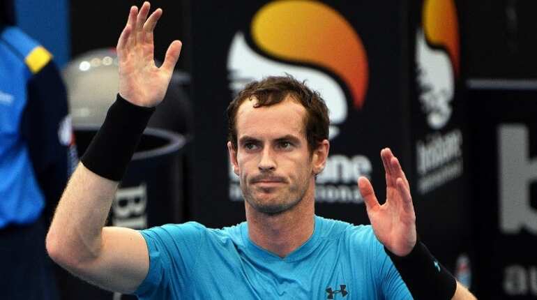 Andy Murray makes winning return in Brisbane after hip injury Andy Murray makes winning return in Brisbane after hip injury