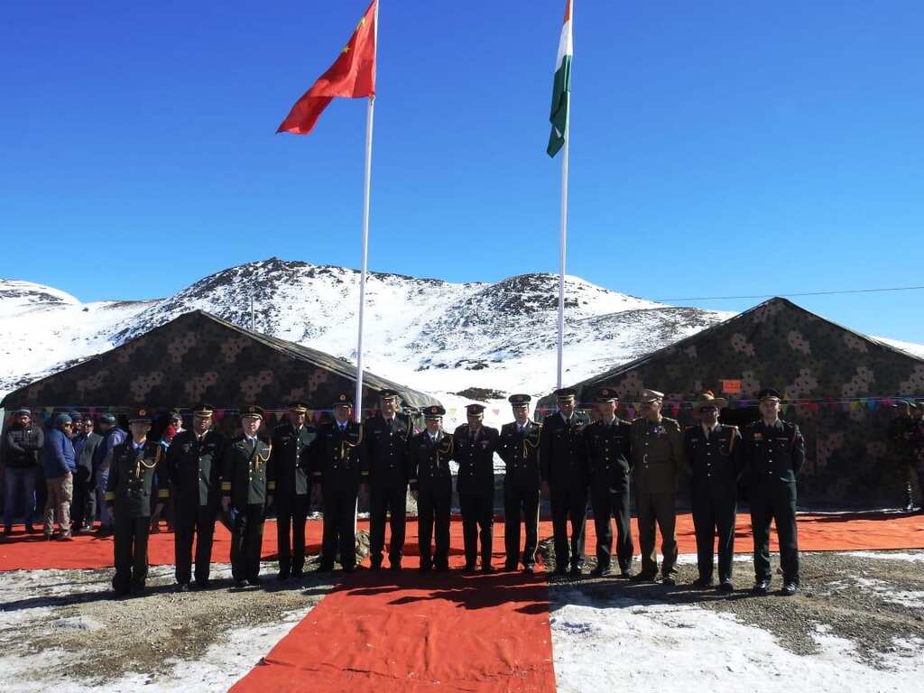 Bonhomie at the border as India, Chinese forces ring in new year together 
