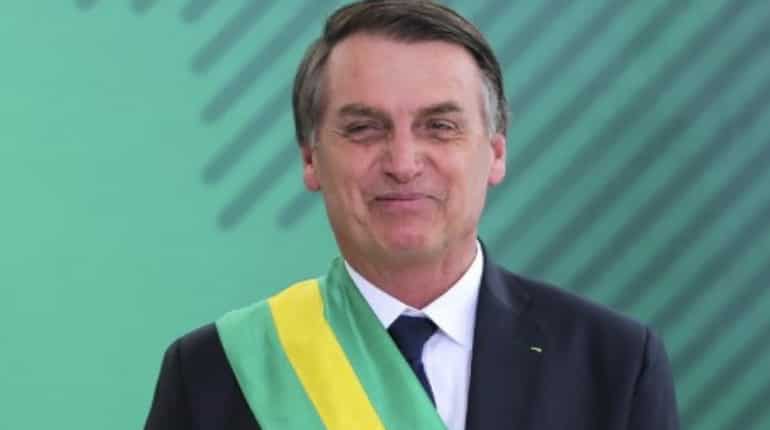 Brazil's president Jair Bolsonaro