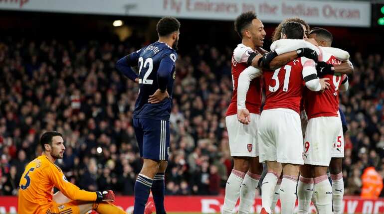 Arsenal bounce back with 4-1 win over Fulham Arsenal bounce back with 4-1 win over Fulham